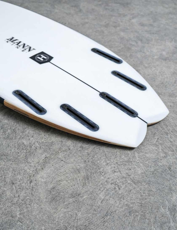 Firewire Helium Sweet Potato surfboard 5ft 4 Futures - White