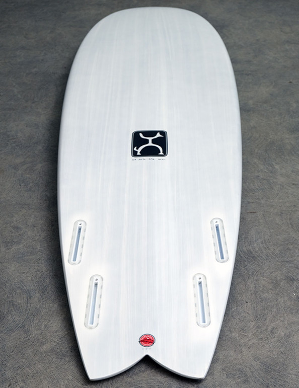 Firewire Thunderbolt Red Seaside & Beyond surfboard 7ft 0 Futures 