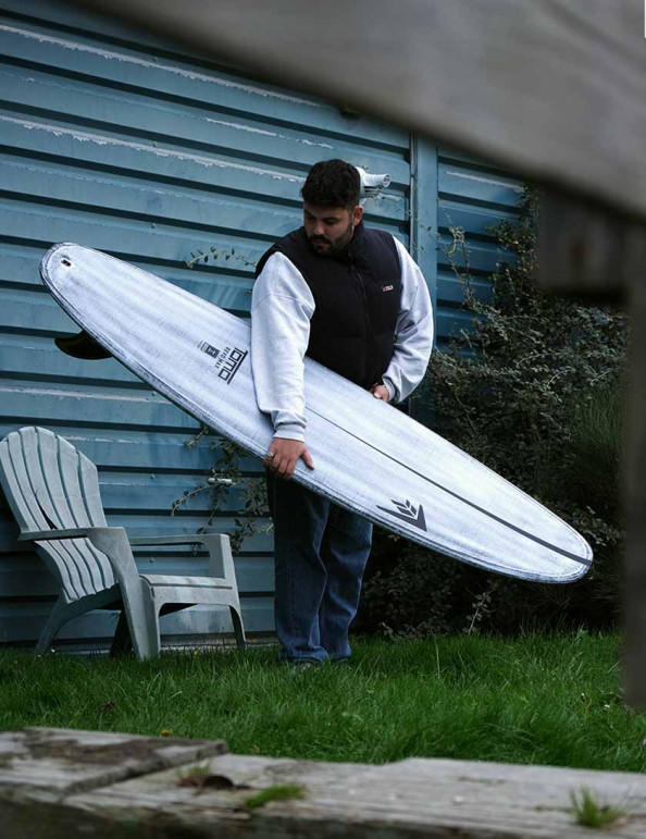 Firewire Volcanic Revo Max Surfboard 6ft 6 Futures - White