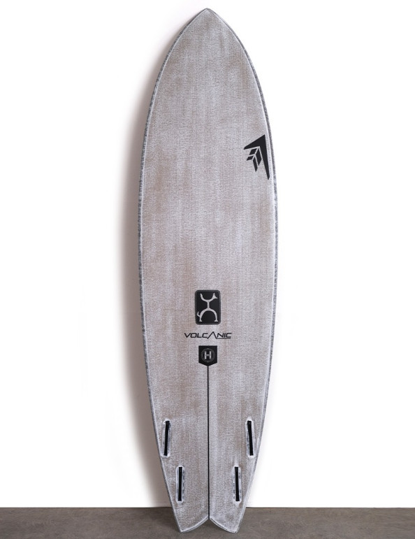 Firewire Volcanic Seaside & Beyond surfboard 7ft 4 Futures - White