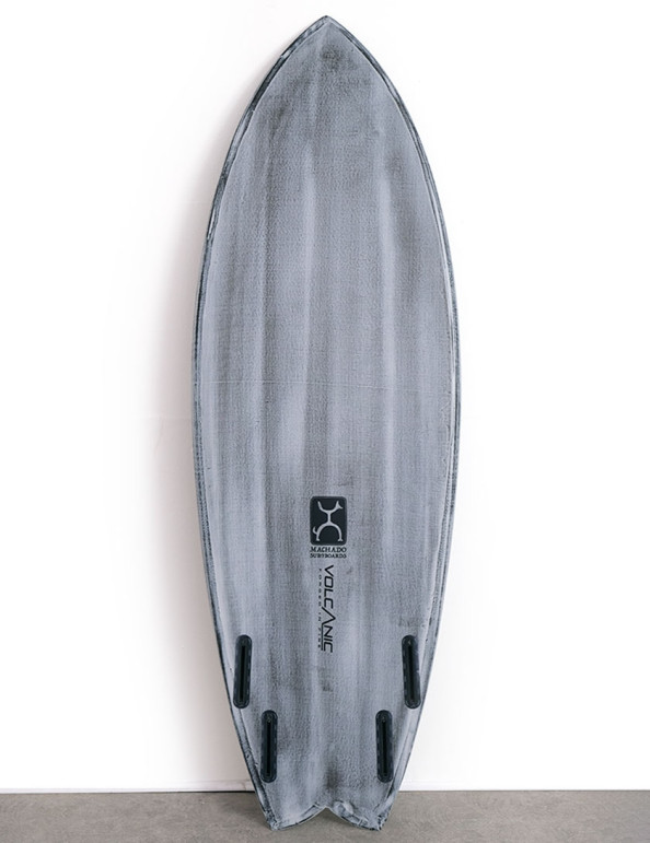 Firewire Volcanic Seaside surfboard 5ft 5 Futures - Grey