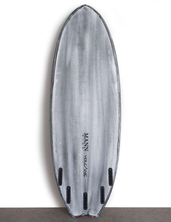 Firewire Volcanic Sweet Potato surfboard 6ft 0 Futures - Grey