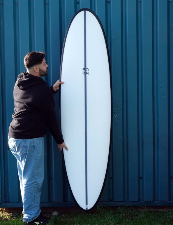 Form Flow Stik surfboard TST EPS 7ft 0 FCS II - Black Rails