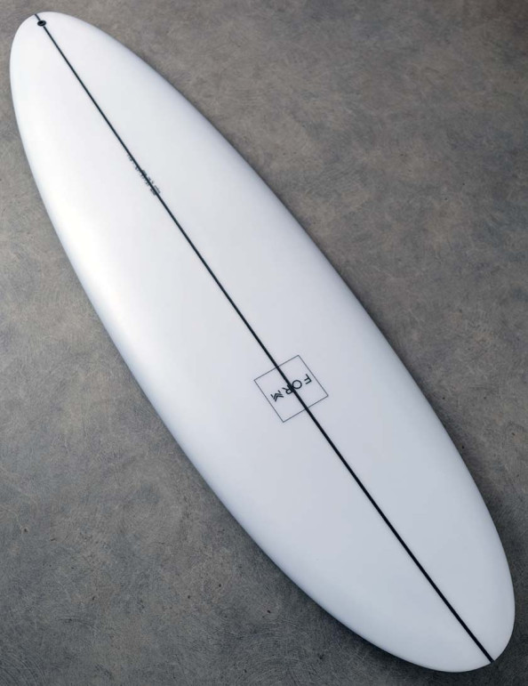 Form Flow Stik surfboard 6ft 6 FCS II - White