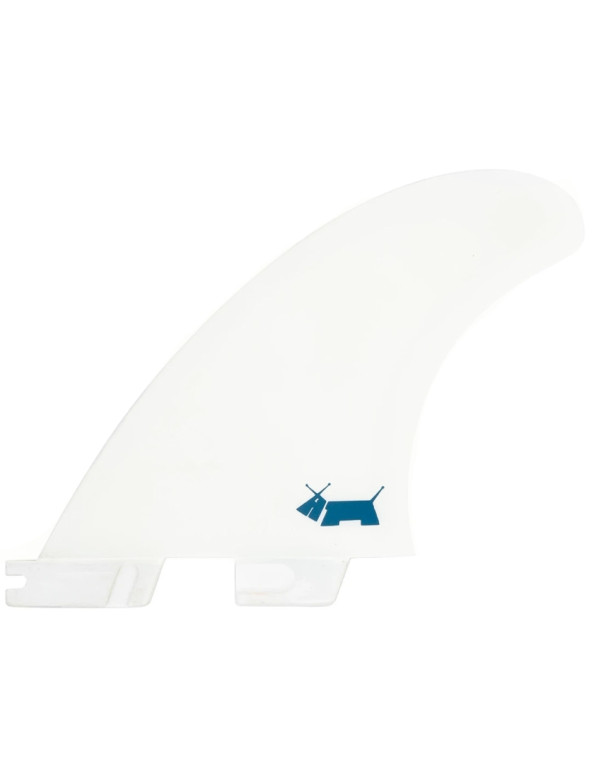 FCS II Skindog PC Side Byte Fins Medium - White