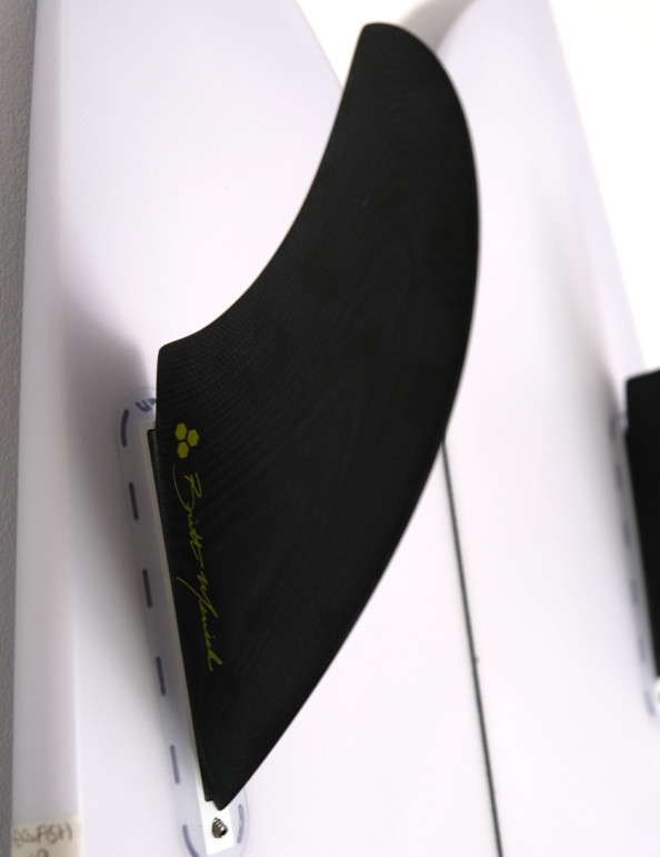 Channel Islands BMT Britt Twin Fins Futures - Black