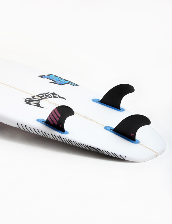 Futures F2 Alpha Tri Fins X Small - Carbon/Pink