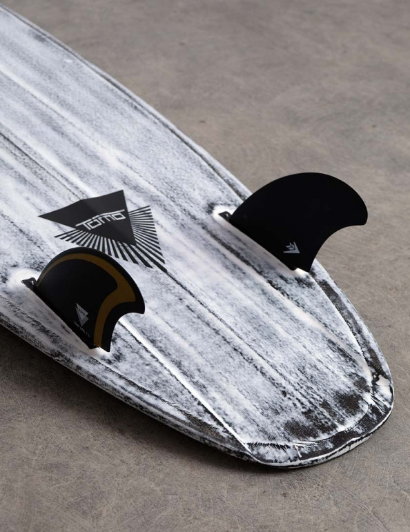 Firewire Tomo Max Keel Futures Twin Fins Medium - Black