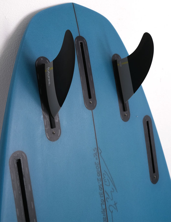 Futures Pivot Honeycomb Quad Rear Fins Medium - Black