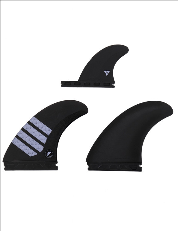 Futures Rasta Alpha 2+1 Large Fins - Black