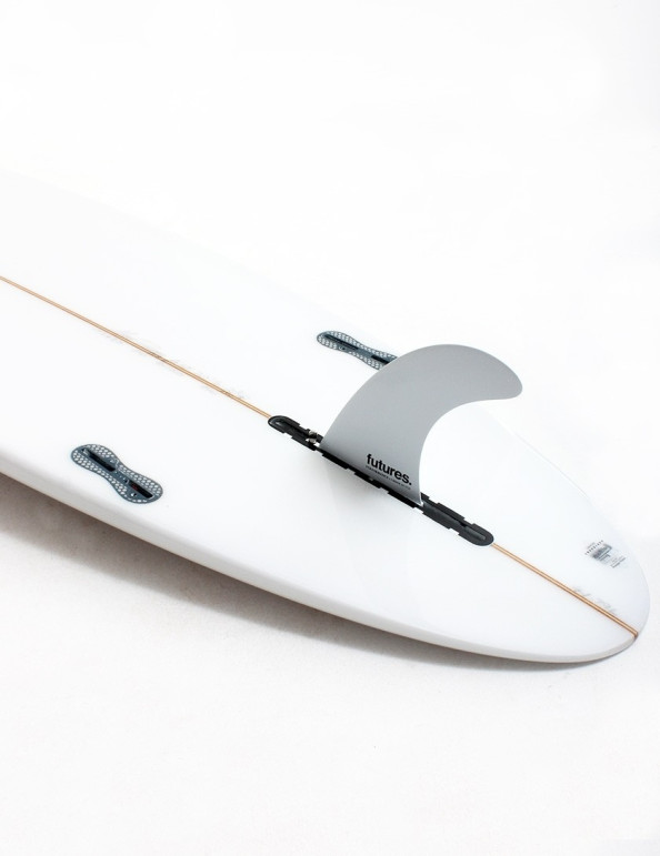 Futures Performance 9.0 Thermotech Longboard Fin - White