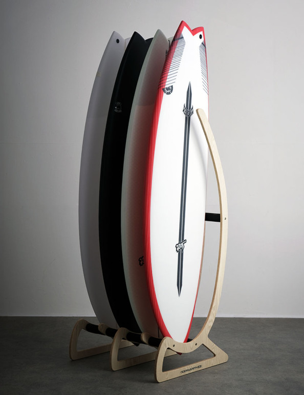 Lost RNF 96 Black Sheep Surfboard 5ft 11 Futures - Black