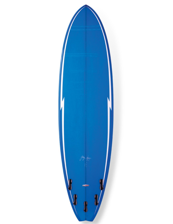 Gerry Lopez Little Darlin surfboard 7ft 0 - Blue