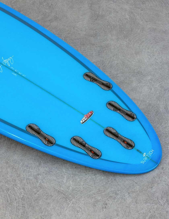 Gerry Lopez Squirty surfboard 5ft 8 - Blue