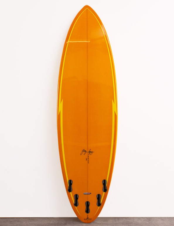 Gerry Lopez Squirty surfboard 6ft 0 - Orange