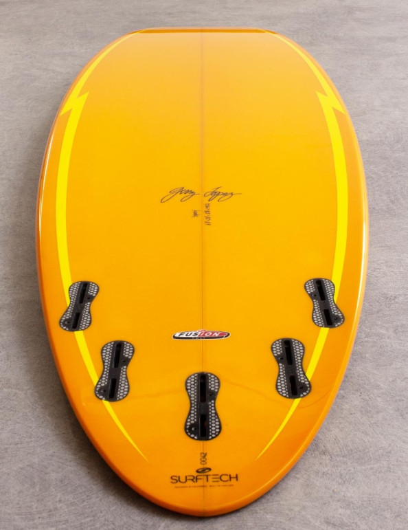 Gerry Lopez Squirty surfboard 6ft 0 - Orange