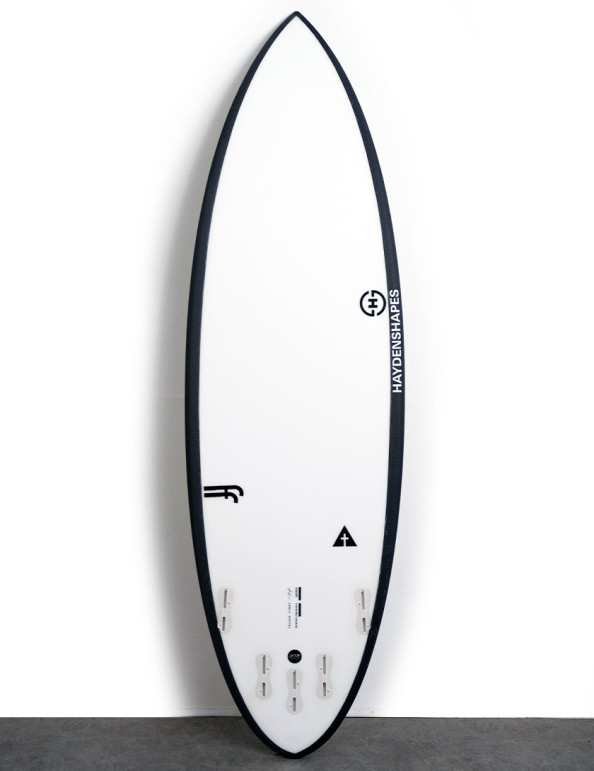 Haydenshapes Holy Hypto Futureflex Surfboard 6ft 6 FCS II - White