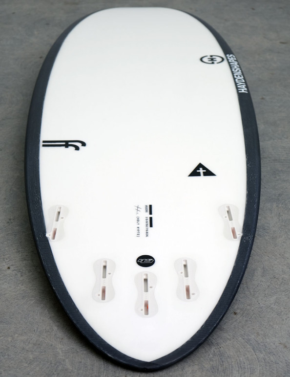 Haydenshapes Holy Hypto Futureflex Surfboard 6ft 3 FCS II - White