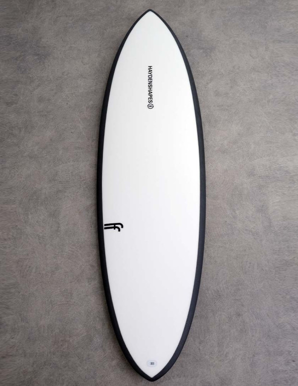 Haydenshapes Hypto Krypto FutureFlex surfboard 5ft 9 FCS II - White