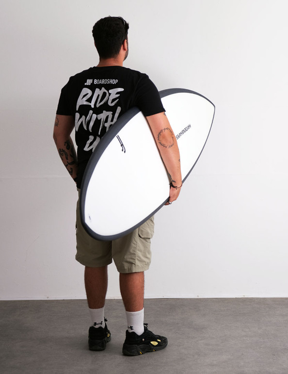 Haydenshapes Hypto Krypto FutureFlex surfboard 5ft 8 FCS II - White