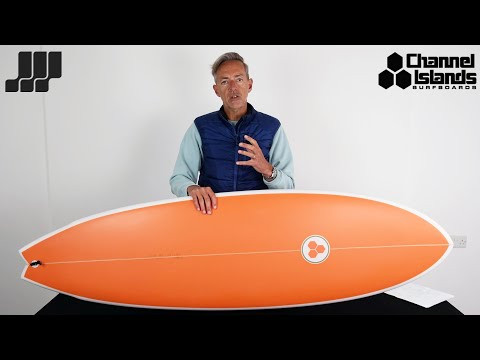 Channel Islands G Skate Surfboard 5ft 10 Futures - White