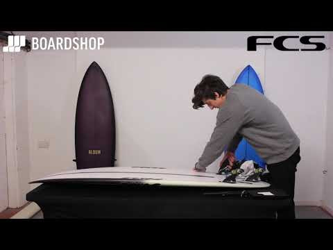 FCS II MR Freeride PG Twin Fins X Large - Blue/Red/White