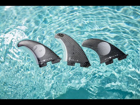 Endorfins Slater KS1 Futures Tri Fins Medium - Black/White