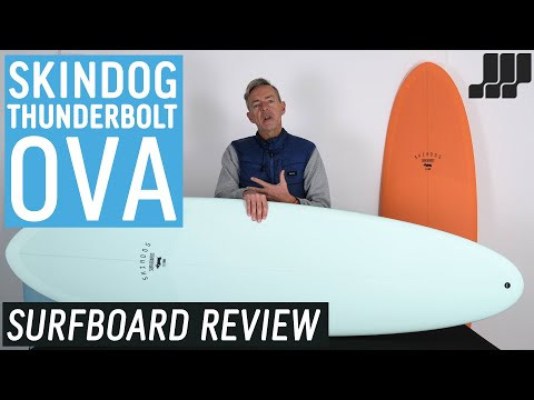 Thunderbolt Skindog Ova Surfboard 7ft 0 FCS II 4 + 1 - Sea Foam