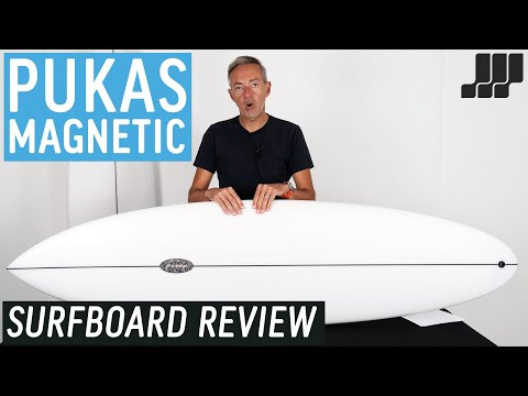 Pukas Magnetic Surfboard 6ft 6 FCS II - White