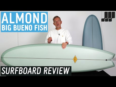【手渡し希望】Almond 5'7 フィッシュ　FISH ※8/23本日限り※ Almond Big Bueno Fish Surfboard 7ft 0 Futures - Orange Resin Tint
