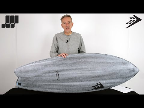 Slater Designs Volcanic Cymatic surfboard 5ft 8 Futures - Grey