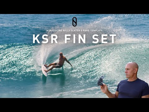 Endorfins Slater KSR Rake Futures Tri/Quad Fins Medium - White