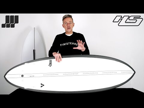 Haydenshapes Hypto Krypto FutureFlex surfboard 5ft 7 FCS II - White