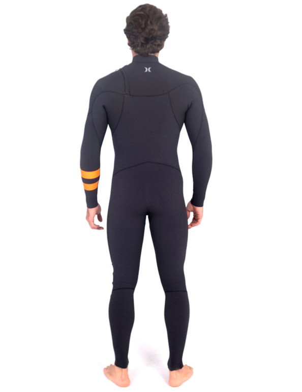 Hurley Wetsuits Plus Chest Zip 5/3mm Wetsuit - Black/Graphite