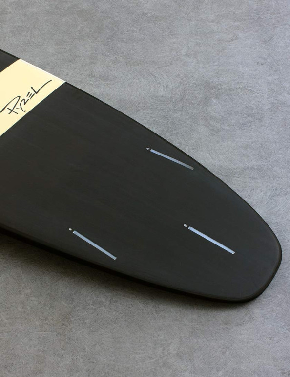 JJF by Pyzel Log soft top surfboard 9ft 0 - Black