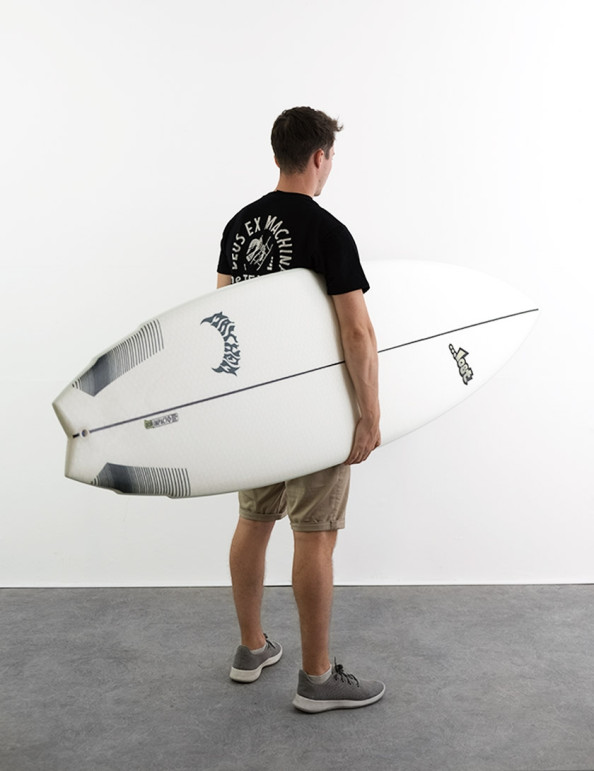 Lib Tech x Lost Crowd Killer surfboard 7ft 6 - White