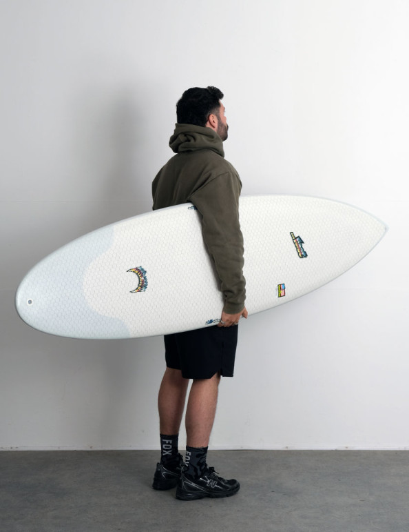 Lib Tech X Lost Quiver Killer surfboard 5ft 10 - White