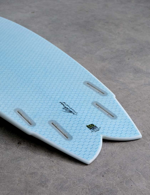 Lib Tech x Lost RNF Retro Fish surfboard 5ft 7 - White