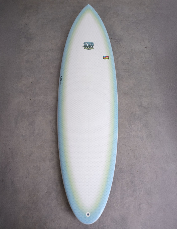 Lib Tech x Lost Super Smooth Operator surfboard 7ft 3 - White