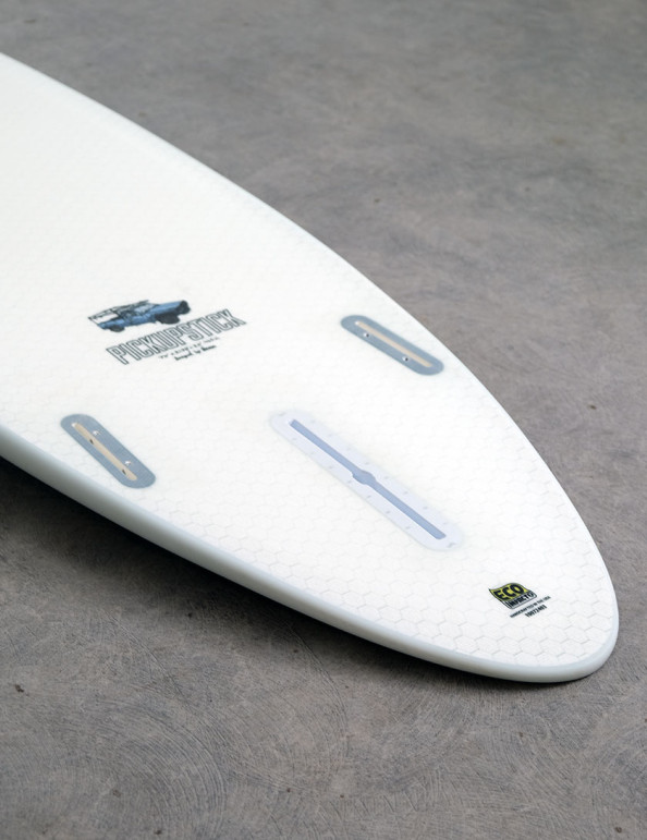 Lib Tech Pickup Stick surfboard 7ft 6 - Clear