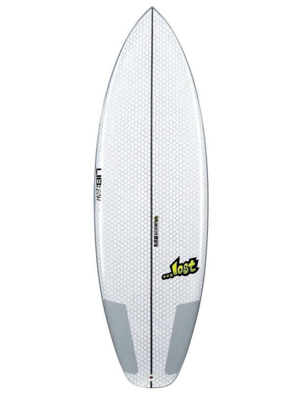 Lib Tech X Lost Puddle Jumper HP surfboard 5ft 4 - White