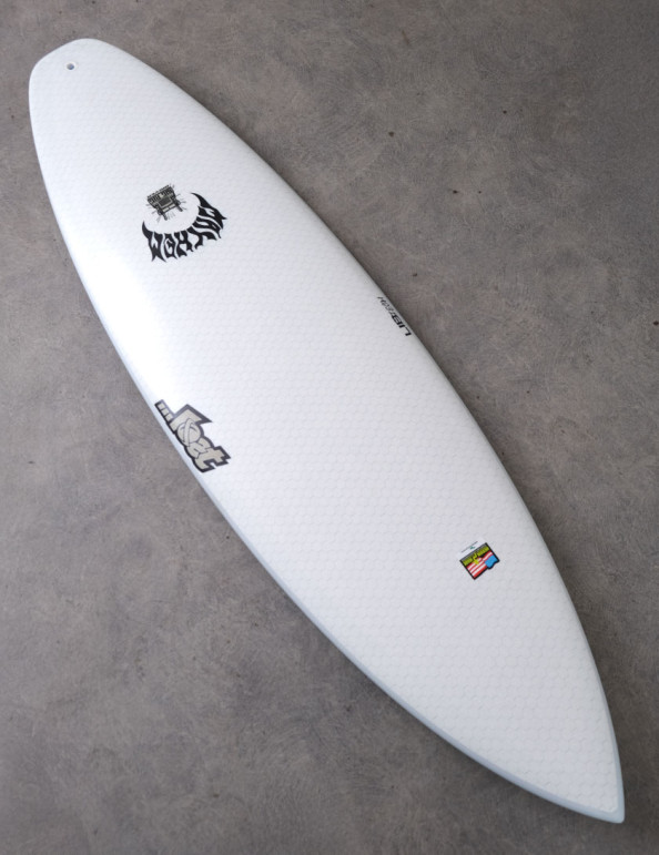 Lib Tech x Lost Big Rig Driver surfboard 6ft 6 - White