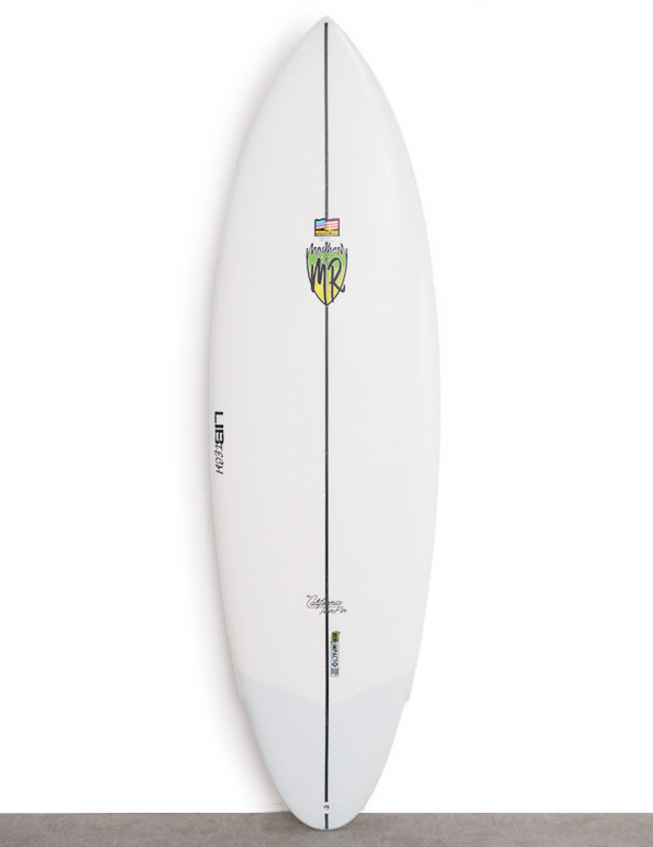 Lib Tech x Lost MR California Twin Pin surfboard 6ft 6 - White