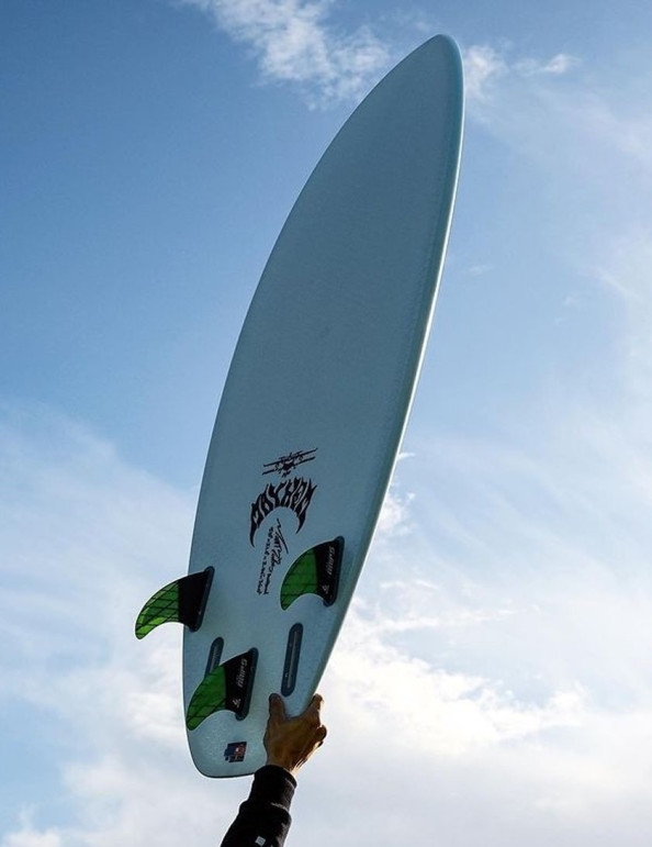 Lib Tech X Lost Puddle Jumper surfboard 5ft 5 - White