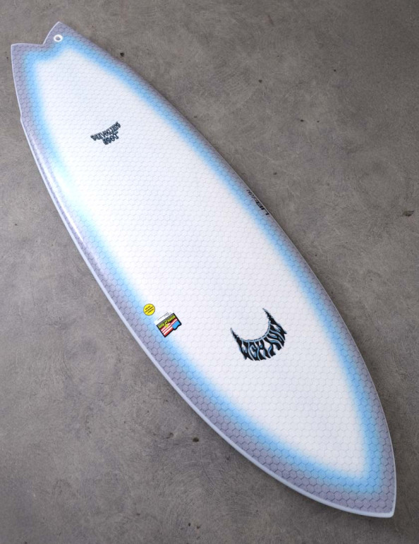 Lib Tech x Lost Pisces surfboard 5ft 8 - White