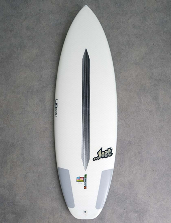 Lib Tech X Lost Puddle Jumper HP FC surfboard 6ft 0 - White