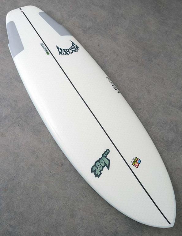 Lib Tech X Lost Puddle Jumper surfboard 6ft 1 - White