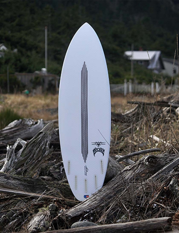 Lib Tech X Lost Puddle Jumper surfboard 6ft 1 - White