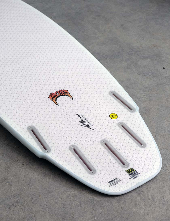 Lib Tech x Lost Puddle Jumper FC surfboard 6ft 1 - White