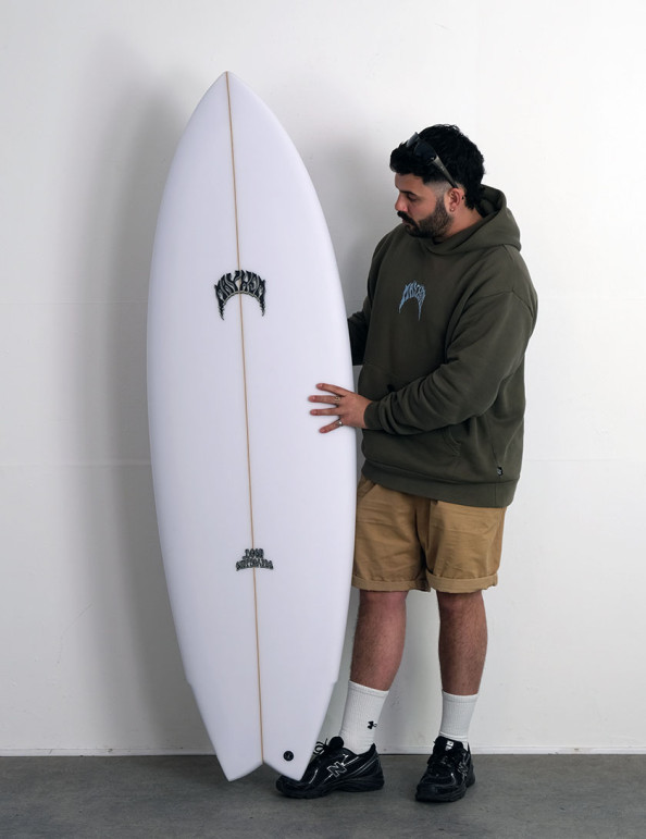 Lost Pisces Surfboard 5ft 9 Futures - White